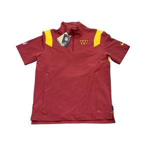 Washington Commanders Nike Men’s 1/2 Zip Short Sleeve Jacket Small